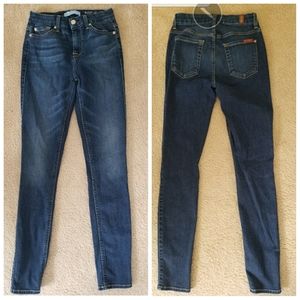7 For All Mankind HW ankle skinny
